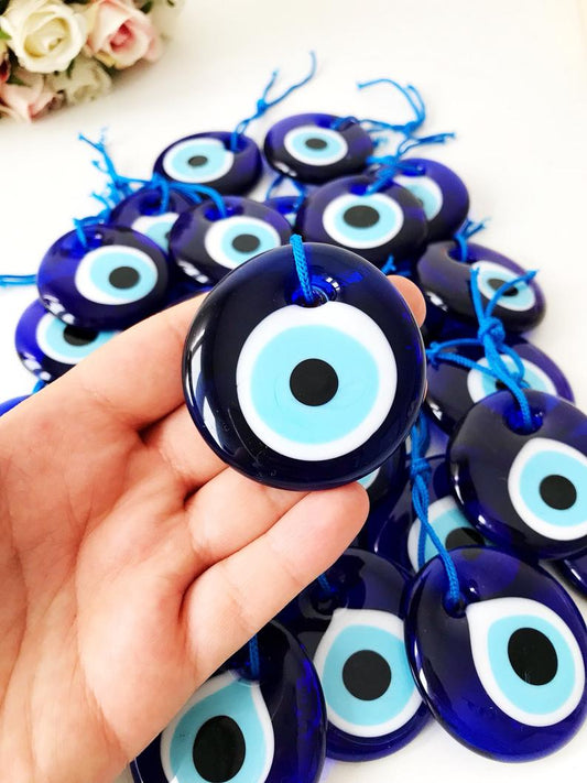 Blue Evil Eye Bead Wall Mounted Glass Evil Eye Series